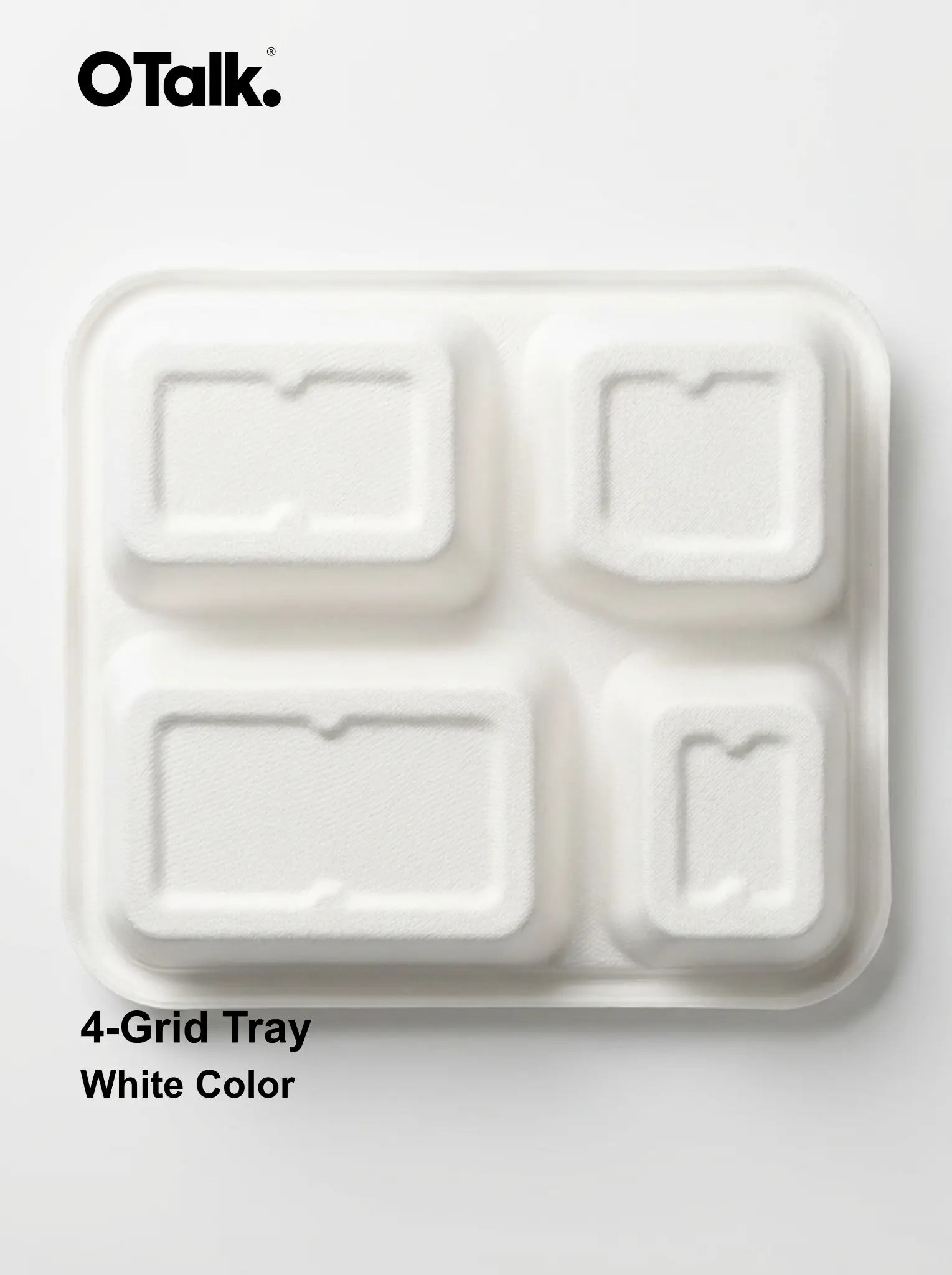 4-Comp Grid Tray