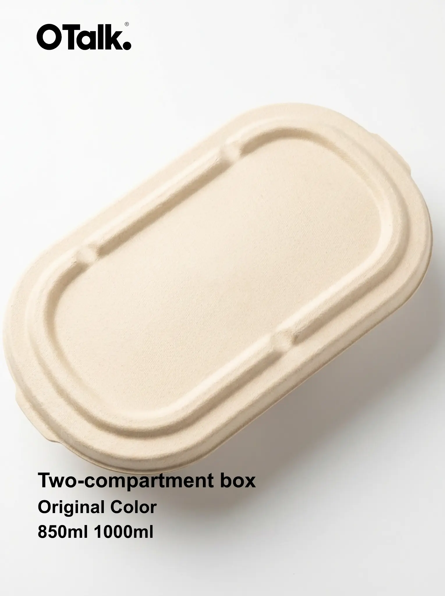 1000ml 2-Com.Rectangular Box